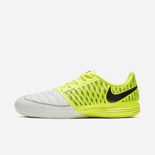 Ghete Fotbal Nike Lunar Gato II IC Indoor Court Barbati Lămâie Negrii | TGSF-30624